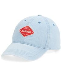 BP. - Denim Graphic Baseball Cap - Lyst