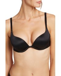 Wolford - Sheer Touch Underwire Push-up Demi Bra - Lyst