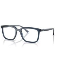 Ray-Ban - 54Mm Rectangle Optical Glasses - Lyst