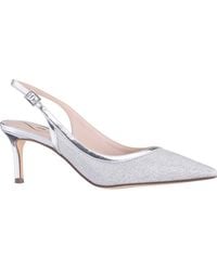 Nina - Nazuri Slingback Pointed Toe Pump - Lyst
