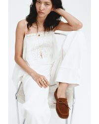 H&M - Split Suede Loafers - Lyst