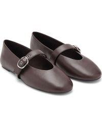 Mango - Mary Jane Ballet Flat - Lyst
