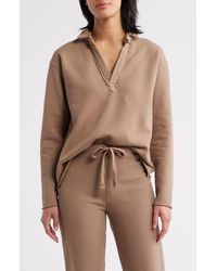 Frank & Eileen - Patrick Popover Henley Sweatshirt - Lyst