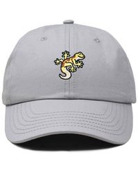 Alix - Gecko Embroidered Casual Cap - Lyst
