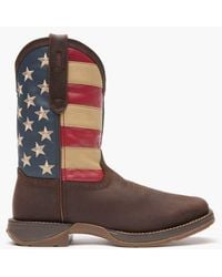 Durango - Patriotic Pull On Western Flag Boot - Lyst