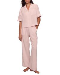 Eberjey - Nautico Stripe Pajamas - Lyst