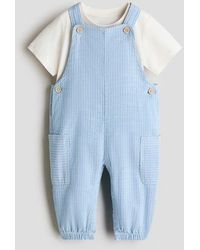 H&M - 2-Piece Cotton Set - Lyst