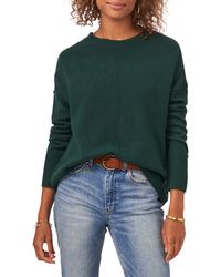 Vince Camuto Center Seam Crewneck 