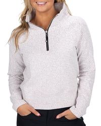 Black Clover - Chloe Q-Zip Sweatshirt - Lyst