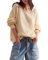 Free People - Moxie Distressed High Waist Denim Cutoff Shorts - Lyst