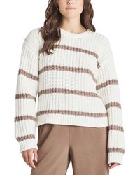 Splendid - Cella Jane Stripe Cotton Blend Pullover Sweater - Lyst