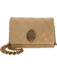 Kurt Geiger - Mini Kensington Quilted Leather Convertible Crossbody Bag - Lyst