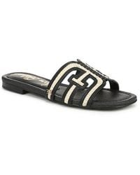 Sam Edelman - Bay Slide Sandal Black 7.5 M - Lyst
