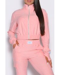 Bombshell Sportswear - Cloud Crop Jacket - Lyst