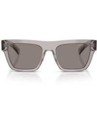 Prada - 55Mm Rectangular Sunglasses - Lyst