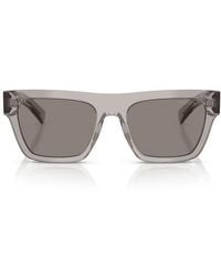 Prada - 55Mm Rectangular Sunglasses - Lyst