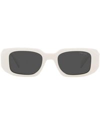 Prada - 51mm Rectangular Sunglasses - Lyst