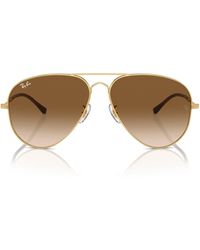 Ray-Ban - Old Aviator 62mm Oversize Sunglasses - Lyst