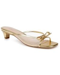 Badgley Mischka - Felisha Kitten Heel Slide Sandal - Lyst