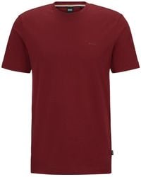 BOSS - Thompson Solid T-Shirt - Lyst