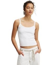 Cotton On - Goldie Rib Scoop Cami - Lyst