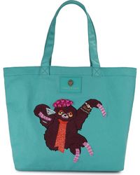 Kurt Geiger - Holborn Shopper Patch Canvas Tote - Lyst