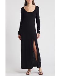 & Other Stories - & Long Sleeve Rib Maxi Sweater Dress - Lyst