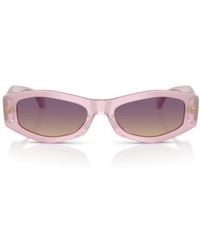 Versace - 54Mm Irregular Sunglasses - Lyst