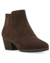 Blondo - Valli Waterproof Suede Bootie - Lyst