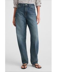 Madewell - High Waist Crop Balloon Jeans - Lyst