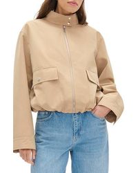 ALIGNE - Brody Bubble Hem Jacket - Lyst