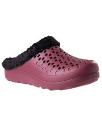 Revitalign - Fusion Vitality Faux Fur Lined Clog - Lyst