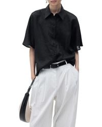Mango - Pai Linen & Cotton Button-Up Shirt - Lyst