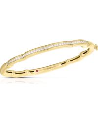 Roberto Coin - Cialoma Diamond Cloud Bangle Bracelet - Lyst