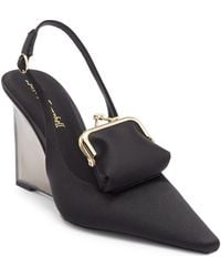 Jeffrey Campbell - Pay Me Slingback Wedge Pump - Lyst