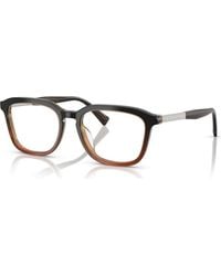 Brunello Cucinelli - 53Mm Rectangle Optical Glasses - Lyst
