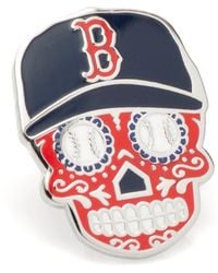 Cufflinks Inc. - Boston Sox Sugar Skull Lapel Pin - Lyst