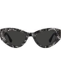 Stuart Weitzman - 52Mm Cat Eye Sunglasses - Lyst