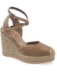 Brunello Cucinelli - Espadrille Wedge Sandal - Lyst