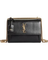 Saint Laurent - Medium Sunset Leather Shoulder Bag - Lyst