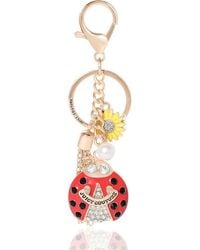Juicy Couture - Lucky Ladybug Charm Travel Keychain - Lyst
