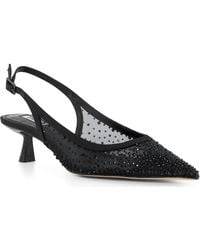Dune - Ciana Slingback Pointed Toe Kitten Heel Pump - Lyst