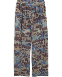 PUMA - Clrt Camo Nylon Ripstop Pants - Lyst