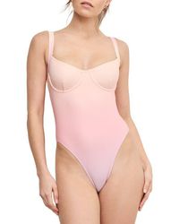GOOD AMERICAN - Sunset Underwire One-Piece Swimsuit - Lyst