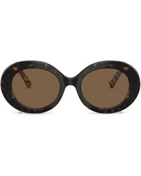 Dolce & Gabbana - 51mm Oval Sunglasses - Lyst