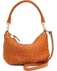 Clare V. - Petit Moyen Woven Messenger Bag - Lyst