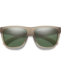 Smith - Lowdown Xl 2 60Mm Chromapop Polarized Square Sunglasses - Lyst