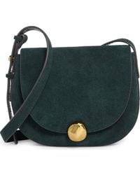 Madewell - The Small Dakota Suede Saddle Bag - Lyst