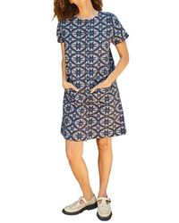 Ace & Jig - Nat Button Front Mini Shift Dress - Lyst