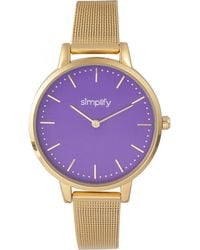 Simplify - The 5800 Mesh Bracelet Watch - Lyst